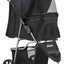 i.Pet Pet Stroller Pram Dog Cat Carrier Travel Pushchair Foldable 3 Wheels Large