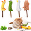 4-Piece Catnip Toys with Valerian Stick Catnip Toys with Various Cute Animal Styles