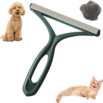 Reusable Portable Lint Remover, Pet Hair Remover Brush for Carpet Sofa, Cat Hair Remover