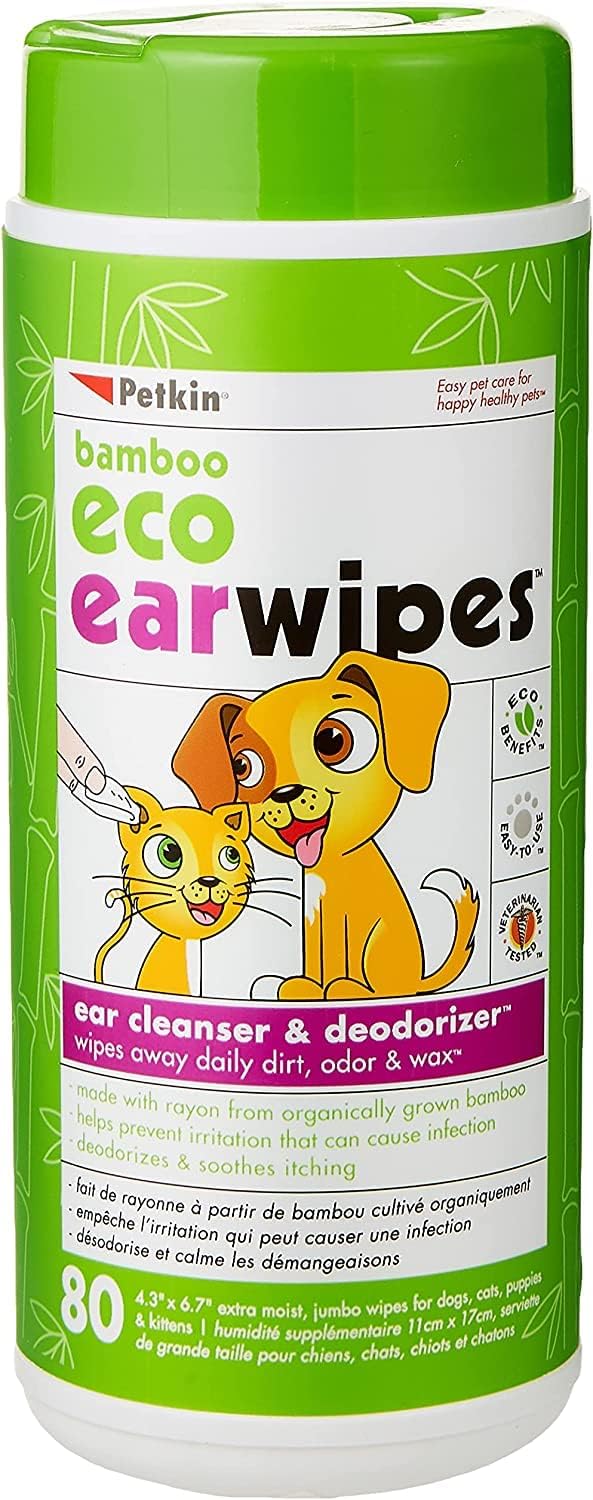 Petkin Cleanser and Deodoriser, 80 count