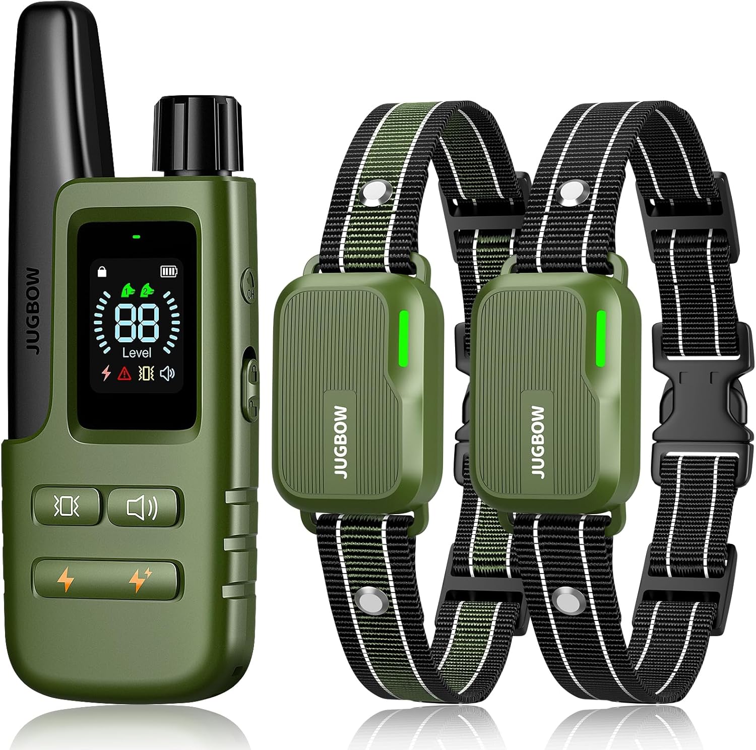 Colladog Jugbow Dog Shock Collar 2 Dogs (10-120Lbs) - 4200FT Dog Training Colla ...