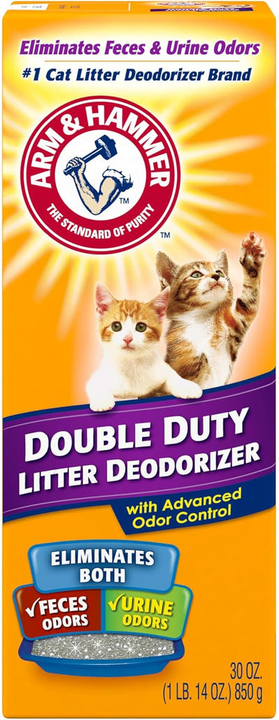 Arm & Hammer Double Duty Litter Deodorizer with Advanced Odor Control 850 g