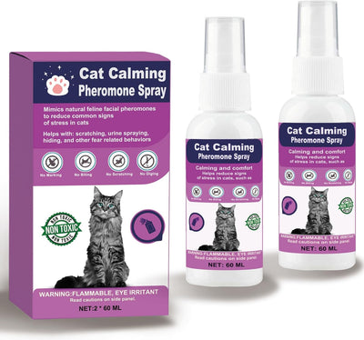 Cat Calming Pheromone Spray - Anti Anxiety Pet Products