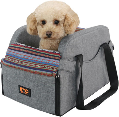 Console Dog Car Seat, Small Dog Booster Seat