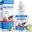 Cat & Dog Ear Infection Treatment Drops, Pets Ear Cleaning Solution Drops with 1% Hydrocortisone Soothing Dog Yeast Infection, Treats Ear Infections, Itchy Ear Relief, Cat Ear Care Supplies