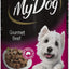 Adult Wet Dog Food Gourmet Beef 400g Can, 24 Pack