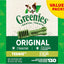 GREENIES Canine Dental Dog Treats Original Teenie 129 Chews Value Pack 1.02Kg