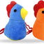 Catnip Cat Toy, 2 Pack Chicken Bird Interactive Chew Kicker Toys