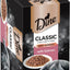 DINE Classic Collection Adult Wet Cat Food Saucy Morsels with Salmon 7 x 85g, 6 Pack (42 Trays)