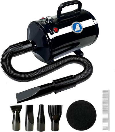 Dog Hair Dryer - Adjustable Speed & Temperature 2800W Dog Grooming Dryer