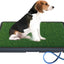 Portable Drainage Pet Urinal,Toilet,Grass Mat.,Potty Grass, Urinal Containing. 25 * 20 * 2 Inches.