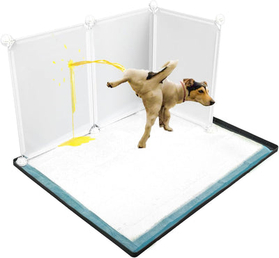 Dog Litter Box with High Walls,Indoor Dog Potty for Small and Medium Dogs