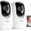 2K/3MP 360° Pet Camera with Phone App, 2.4G WiFi Only, Indoor Security Camera , Work with Alexa