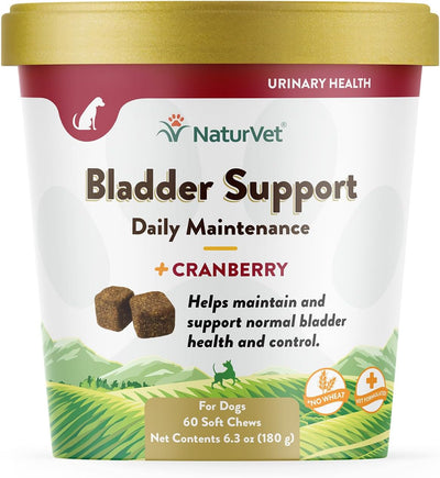 NaturVet® Bladder Support Plus Cranberry for Dogs (60 Soft Chew) Brand: NaturVet