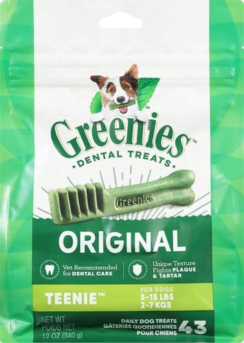 Greenies Original Teenie Dental Dog Treat 340 g