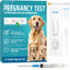 Dog Pregnancy Test, Pet Pregnancy Supplies at Home, 10-15 Mins Accurate and Fast Detection, 99.9% Accurate & Simple Operation