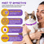 Cat Calming Collar 4 Pack – Natural Pheromone Anti Anxiety Collar for Cats, Stress Relief, Stops Scratching, Spraying & Fighting, Waterproof, Adjustable, Up to 120 Days Protection