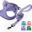 BELLA & PAL Puppy Harness with Leash Set, Dog Harness for Small Dogs No Pull, XS