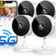 [5G & 2.4G] 2K Indoor Security Cameras for Home Security, AI Voice Change for 2-Way Talk, Motion Detection, Night Vision