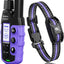 Bousnic Dog Shock Collar - 3300Ft Training Collar with Remote for 5-120lbs Small Medium Large Dogs Rechargeable Waterproof e Collar with Beep (1-8), Shake(1-16), Safe Shock(1-99) Modes (Lightpurple)