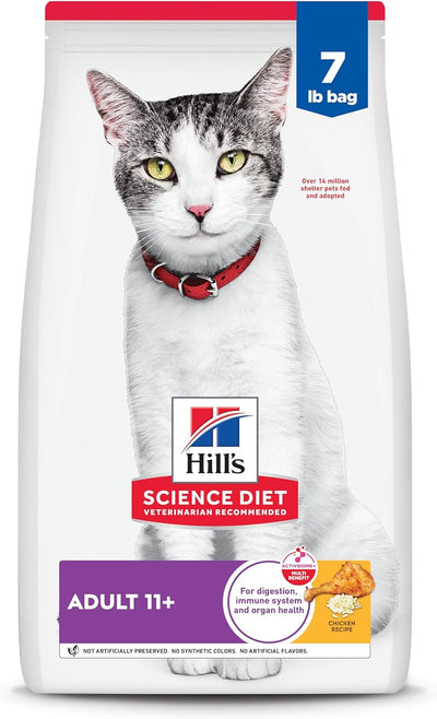 Hill's Science Diet Age Defying Senior Cat Dry Food, 3.17 kg