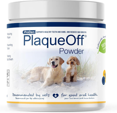 ProDen PlaqueOff Powder – Supports Normal, Healthy Teeth, Gums, and Breath Odor in Pets – 420 g