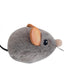 Catstages Squeak Squeak Mouse Cat Toy with Touch-Activated Sound & Catnip, Gray