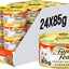 Fancy Feast Classic Paté Adult Wet Cat Food Savoury Salmon Feast 24x85g
