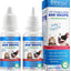 Dog Ear Infection Treatment 60ml | 2-Pack Cat & Dog Ear Cleaning Drops with 1% Hydrocortisone | Pack of 2