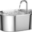 Cat Water Fountain Stainless Steel: 108oz/3,2L Pet Water Fountain