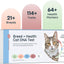 Basepaws Cat DNA Test Kit - Comprehensive Breed, Health and Dental Analysis Across 114 Traits for Accurate and Easy-to-Use Genetic Insights