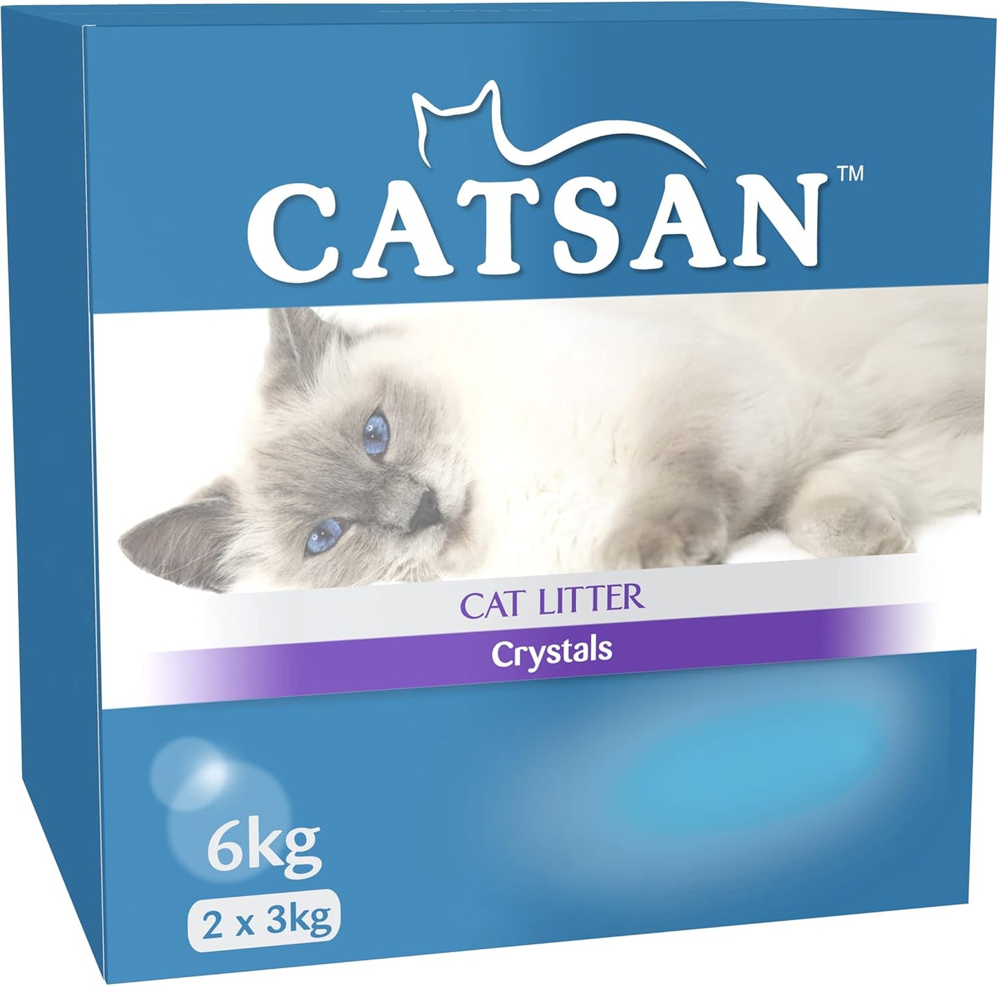Catsan Cat Litter, Crystals 6 kg