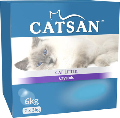 Catsan Cat Litter, Crystals 6 kg