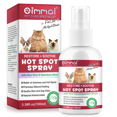 Cat Hot Spot Spray – Itch Relief, Skin Healing & Antimicrobial Care