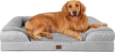 EHEYCIGA Orthopedic Dog Beds for Extra Large Dogs, Waterproof Memory Foam XL