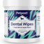 Petpost | Dental Wipes for Dogs - Bad Breath and Tooth Buildup Gone