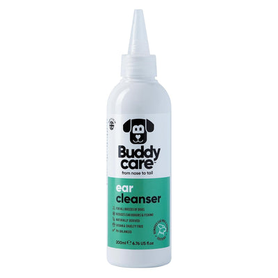 Dog Ear Cleanser Soothing Ear Cleaning Solution for Dogs | Naturally Derived Ingredients With Aloe Vera (200ml)