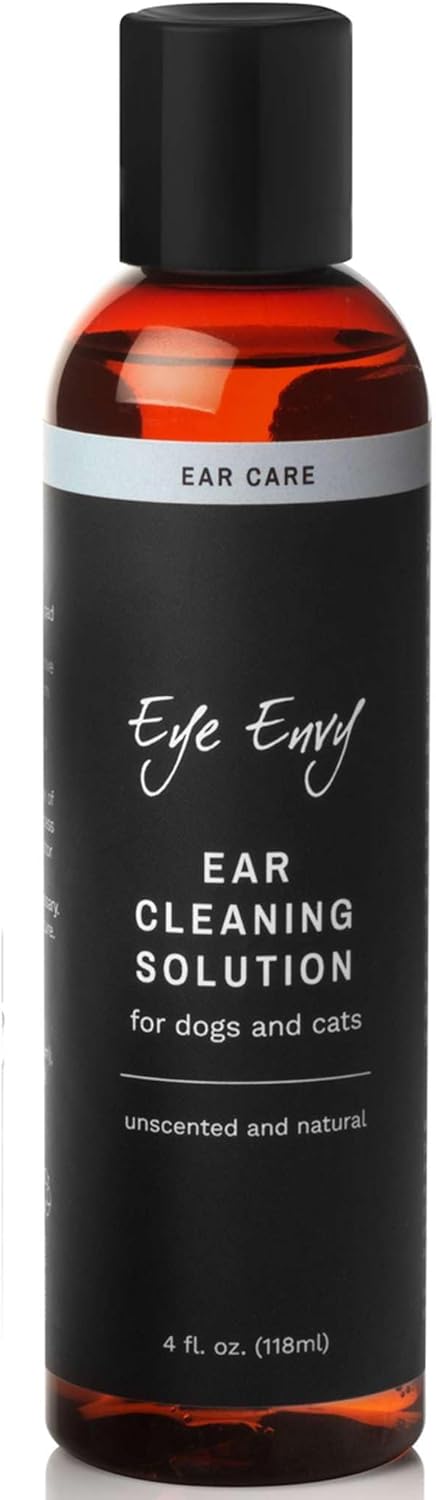 Eye Envy Ear Cleaning Solution for Dogs and Cats. Made in The USA