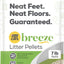 Purina Tidy Cats Litter Pellets, Breeze Refill Litter Pellets in Recyclable Box - (4) 7 lb. Bags