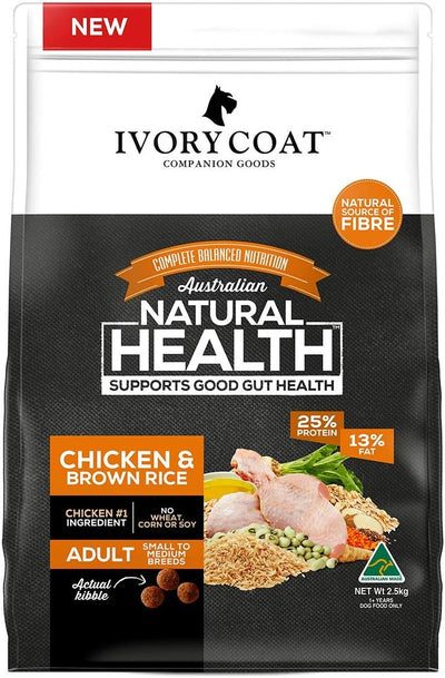 IVORY COAT ADULT CHICKEN & BROWN RICE 2.5KG