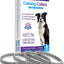 Calming Collars for Dog, 4 Packs, Dog Pheromone Calm Collars Help Dogs Calm Down, Size 24.5 inch Color Gray