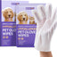 HICC PET Cleaning Deodorizing Glove Wipes for Dogs & Cats, Vet Recommended Hypoallergenic Pet Cleaning and Hydrating Glove Wipes