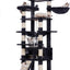 Heybly Tall Cat Tree,78 inch Multi-Level Cat Tower for Indoor Cats