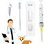 Dog Pregnancy Test Kit at Home, White, Fast and Accurate Detection, Pregnancy Tests Strip for Dog Disposable Pet Clinic Equipment
