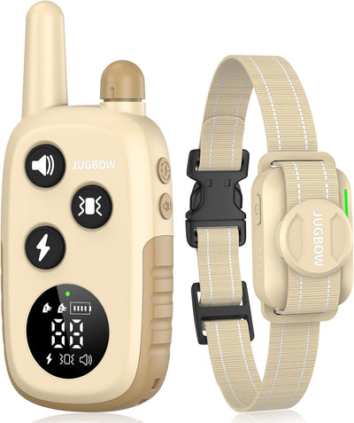 Jugbow Dog Shock Collar - 4200FT Dog Training Collar with Remote for 5-120 lb Large