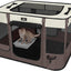 Foldable Pet Kitten Playpen, Upgrade Waterproof Portable Cat Dog Playpen Kennel Tent for Small Dog Cat