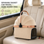 Luxury Pet Stroller with Spacious Comfort, Built- In Cooling Fan & Detachable Travel Basket for Smooth All-Season Adventures,Beige Colour