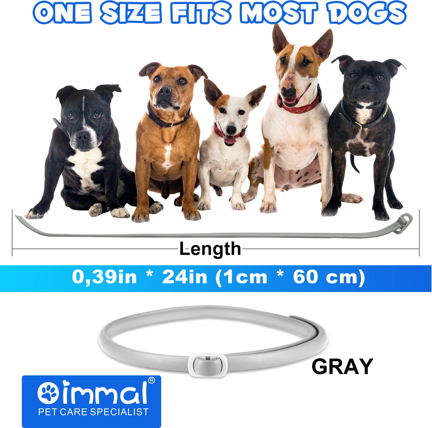 Dog Flea & Tick Collar 4 Pack – Long-Lasting Flea, Tick & Mosquito Protection, Waterproof Adjustable Pest Repellent Collar for Small, Medium & Large Dogs | Up to 24 Months Protection