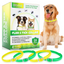 Dog Flea & Tick Collar 4 Pack – Natural Flea and Tick Prevention Collar, Waterproof, Adjustable, Long-Lasting Protection for Small, Medium & Large Dogs | 24 Months Total Protection