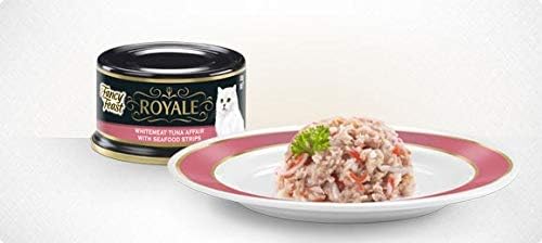 FANCY FEAST Royale Adult Wet Cat Food Tuna Affair with Seafood Strips 24x85g
